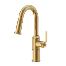 Danze D150537BB Kinzie Single Handle Pull-Down Prep Faucet 1.75gpm -  Brushed Bronze