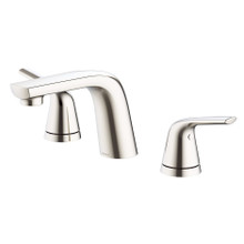 Danze D304134BN Lemora Two Handle Widespread Lavatory Faucet w/ Metal Touch-Down Drain 1.2gpm  - Brushed Nickel