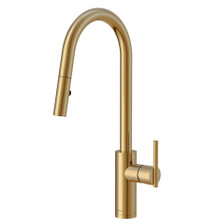 Danze D454058BB Parma Cafe Pull-Down Kitchen Faucet w/ SnapBack Retraction 1.75gpm - Brushed Bronze