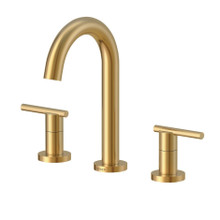 Danze D303658BB Parma Trim Line Two Handle Widespread Lavatory Faucet w/ Metal Touch Down Drain 1.2gpm  - Brushed Bronze