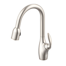 Danze G0040571SS Daylene Single Handle Pull-Down Kitchen Faucet w/ SnapBack Retraction 1.75gpm Aeration/2.2gpm Spray - Stainless Steel
