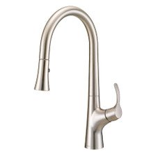Danze D454422SS Antioch Single Handle Pull-Down Kitchen Faucet w/ Snapback 1.75gpm - Stainless Steel