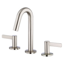 Danze D303130BN Amalfi Trim Line Two Handle Widespread Lavatory Faucet w/ Metal Touch Down Drain 1.2gpm  - Brushed Nickel