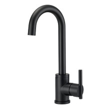 Danze D150558BS Parma Single Handle Bar Faucet w/ Side Mount Handle 1.75gpm - Satin Black