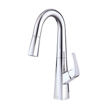 Danze D150518 Vaughn Single Handle Pull-Down Prep Faucet 1.75gpm - Chrome