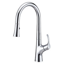 Danze D454422 Antioch Single Handle Pull-Down Kitchen Faucet w/ Snapback 1.75gpm - Chrome