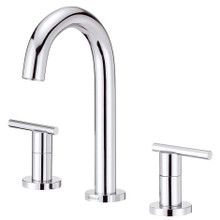 Danze D303658 Parma Trim Line Two Handle Widespread Lavatory Faucet w/ Metal Touch Down Drain 1.2gpm - Chrome