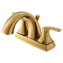 Danze D307018BB Vaughn Two Handle Centerset Lavatory Faucet w/ Metal Pop-Up Drain 1.2gpm - Brushed Bronze