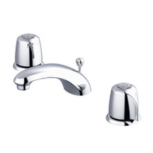 Danze G004307161 Gerber Classics Two Handle Lavatory Faucet w/ Metal Handles & Metal Pop-Up Drain w/ Flex Connections 1.2gpm - Chrome