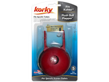 Korky  58BP 2" Fits Kohler® Flush Ball Toilet Flapper