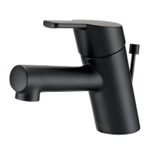 Danze  D224530BS Amalfi Single Handle Top Control Lavatory Faucet Single Hole w/ Metal Pop-Up Drain 1.2gpm - Satin Black