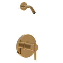 Danze  D510558LSBBTC Parma Single Handle Shower Only Trim Kit & Treysta Cartridge Less Showerhead - Brushed Bronze