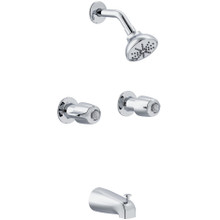 Danze  G0048720 Gerber Classics Two Handle Threaded Escutcheon Tub & Shower Fitting with IPS/Sweat Connections 1.75gpm -Chrome