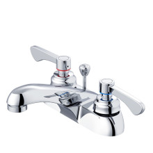 Danze  GC444551 Commercial Two Handle Centerset Lavatory Faucet w/ Metal Pop-Up Drain 0.5gpm -Chrome