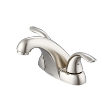 Danze  G0043011BN Viper Two Handle Centerset Lavatory Faucet w/ Metal Touch Down Drain 1.2gpm -Brushed Nickel
