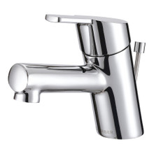 Danze  D224530 Amalfi Single Handle Top Control Lavatory Faucet Single Hole w/ Metal Pop-Up Drain 1.2gpm -Chrome