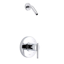 Danze  D510558LSTC Parma Single Handle Shower Only Trim Kit & Treysta Cartridge Less Showerhead -Chrome