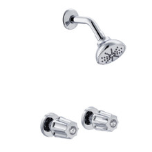 Danze  G074622083 Gerber Classics 6 Inch Centers Two Metal Handle Two Handle Shower Only Fitting 1.75gpm - Chrome