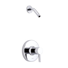 Danze  D520530LSTC Amalfi Single Handle Shower Only Trim Kit & Treysta Cartridge Less Showerhead - Chrome