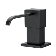 Danze  D495944BS Sirius Deck Mount Soap & Lotion Dispenser -  Satin Black