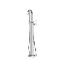 Isenberg  150.1165CP Freestanding Floor Mount Bathtub / Tub Filler With Hand Shower - Polished Chrome