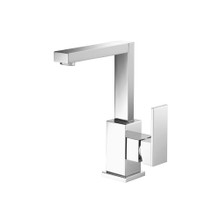 Isenberg  160.1500BN Single Hole Bathroom Faucet - With Swivel Spout - Brushed Nickel