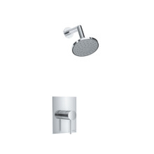 Isenberg  100.3000BN Single Output Shower Set With ABS Shower Head & Arm - Brushed Nickel