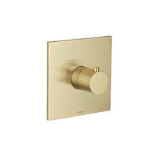 Isenberg  100.4201TSB Trim For 3/4" Thermostatic Valve - Use with TVH.4202 - Satin Brass