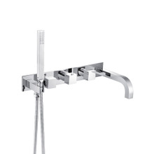 Isenberg  160.2691TCP Trim For Wall Mount Tub Filler With Hand Shower - Chrome