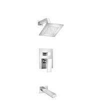 Isenberg  160.3200CP Two Output Shower Set With Shower Head And Tub Spout - Chrome