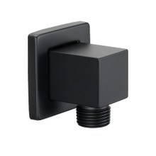 Danze  D469059BS Square Wall Supply Elbow for Handshower - Satin Black