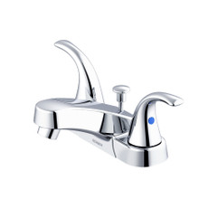 Danze  G0043165W Maxwell SE Two Handle Centerset Lavatory Faucet w/ Metal Lever Handles & Metal Pop-Up Drain 1.2gpm - Chrome