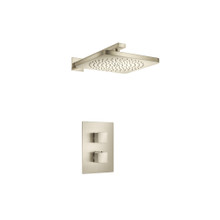 Isenberg  196.7000BN Single Output Shower Set With Shower Head And Arm - Brushed Nickel