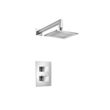 Isenberg  160.7000CP Single Output Shower Set With Shower Head And Arm - Chrome