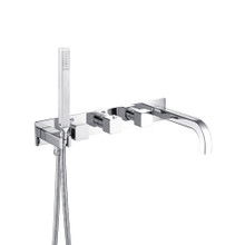 Isenberg  196.2691TCP Trim For Wall Mount Tub Filler With Hand Shower - Chrome