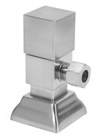 Mountain Plumbing  MT5004-NL/MB Square Brass Angle Outlet 3/8" Compression - Matte Black