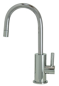 Mountain Plumbing  MT1843-NL/SB Mini Contemporary POU Faucet - Satin Brass