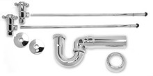 Mountain Plumbing  MT3042-NL/SB Brass cross handle with 1/4 turn ceramic disc - Satin Brass