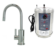 Mountain Plumbing  MT1840DIY-NL/SB Instant Hot Water Dispenser with Heating Tank- Satin Brass