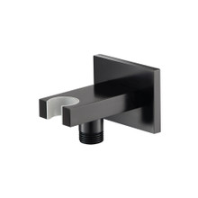 Isenberg  HS8006MB Wall Elbow With Holder Combo - Matte Black