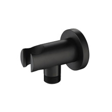 Isenberg  HS8008MB Wall Elbow With Holder Combo - Matte Black