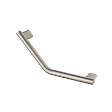 Isenberg  GBB.5218BN Angled Shower Grab Bar - 18" - Brushed Nickel