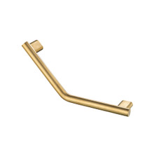 Isenberg  GBB.5218SB Angled Shower Grab Bar - 18" - Satin Brass