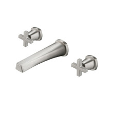 Isenberg  240.1950TBN Trim For Two Handle Wall Mounted Bathroom Faucet - Brushed Nickel