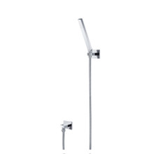 Isenberg  HS1006CP Hand Shower Set With Wall Elbow, Holder and Hose - Chrome