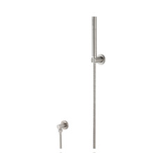 Isenberg  HS1004BN Hand Shower Set With Wall Elbow, Holder and Hose - Brushed Nickel