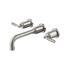 Isenberg  250.1950TBN Trim For Two Handle Wall Mounted Bathroom Faucet - Brushed Nickel