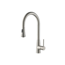 Isenberg  K.1290SS Zest - Dual Spray Stainless Steel Kitchen Faucet With Pull Out - Stainless Steel