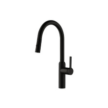 Isenberg  K.1360MB Ziel - Dual Spray Stainless Steel Kitchen Faucet With Pull Out - Matte Black