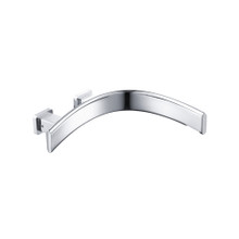 Isenberg  CU.2300RCP Wall Mount Faucet Spout - Right Facing Curvature - Chrome